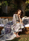 Stunning EMBROIDERED COTTON NET PATCHED DUPATTA and SOLID DYED LAWN FRONT SIDE PANEL